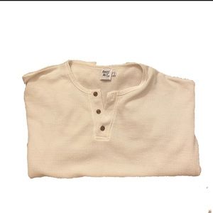 Princess polly cropped Henley! Long sleeve